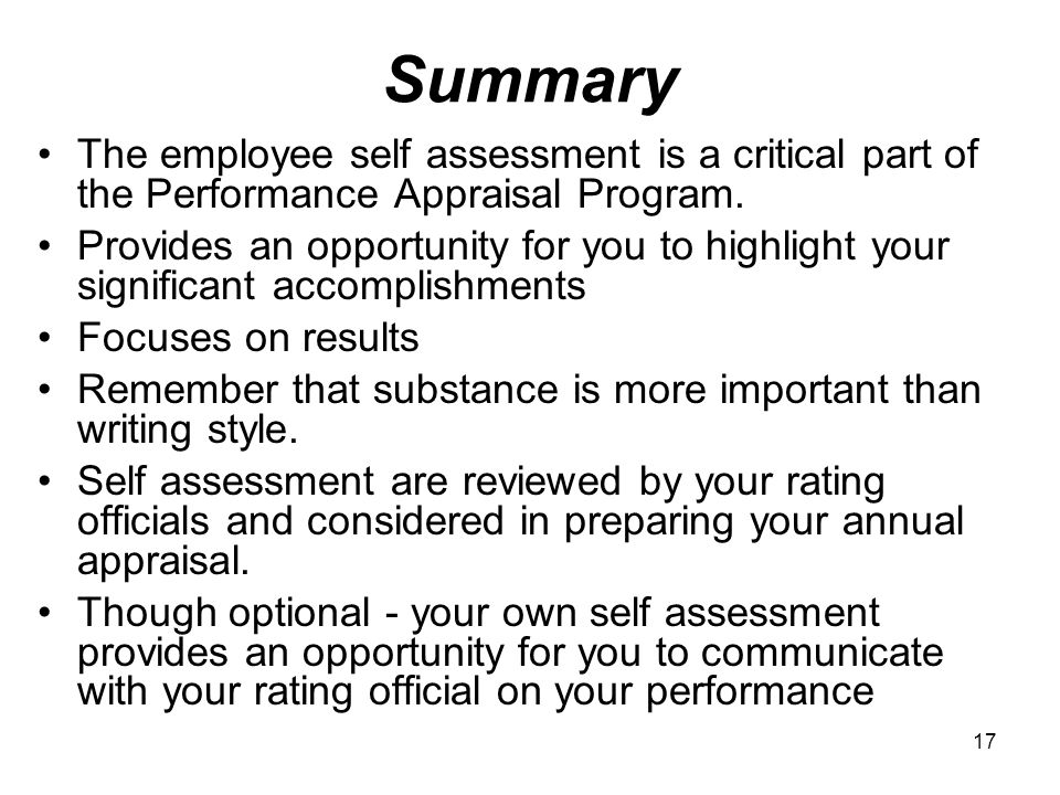 How to Write an Effective and Powerful Self-Evaluation for a Performance Review
